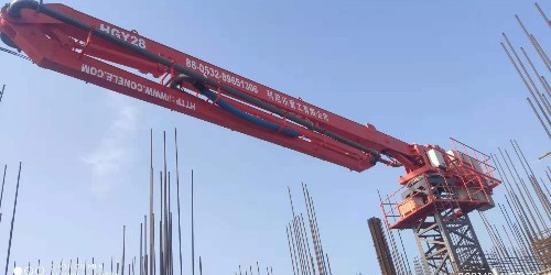 科尼樂重工液壓布料機：提升高層建筑施工效率的關鍵設備