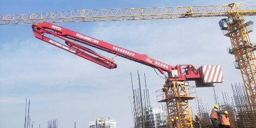 液壓布料機：讓“受限”工地施工更高效！